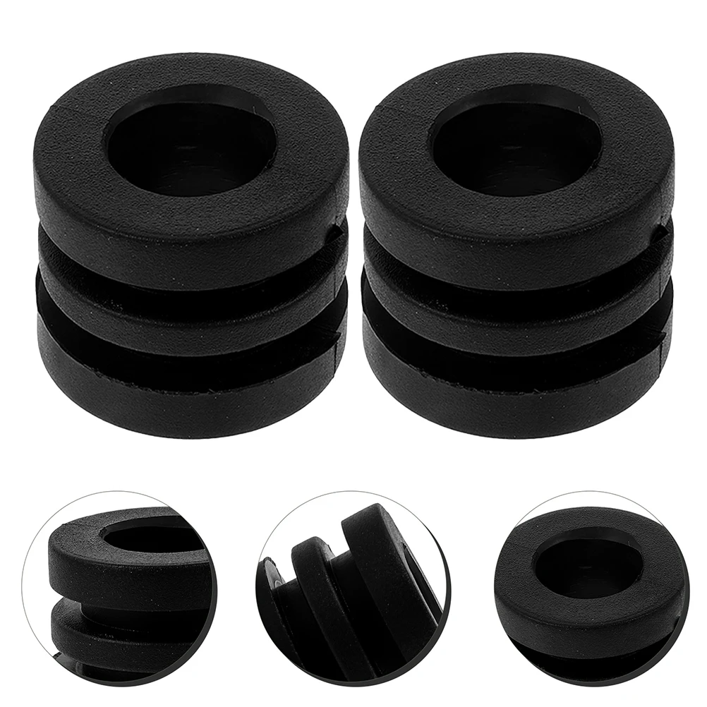 

10 Pcs Football Table Cushion Gasket Bumper Gaskets Foosball Pad Dining for Tabletop Abs Replacement Parts