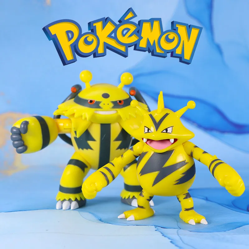 

Genuine WCT Electabuzz Electivire Figure Pokemon Anime Action Figure Model Pocket Monster Collectible Toy