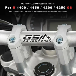 Waterproof Motorcycle Stickers For R 1250 GS Adventure 2023 Handlebar Decals Accessories For BMW R1100GS R1150GS R1200GS R1250GS