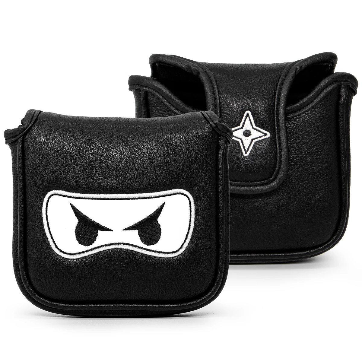 ゴルフクラブヘッドカバーセット Aliennana ブラック Ninja ドライバー