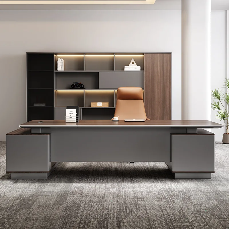 Office Boss President's Desk Office Furniture Guangdong Manager Taipan Desk Supervisor Desk