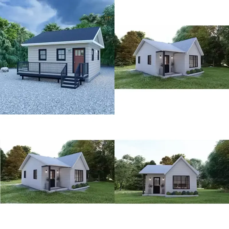 Modern Steel Structure Villa Design for Bedroom and Living Room House Use Durable Prefab Home Solution