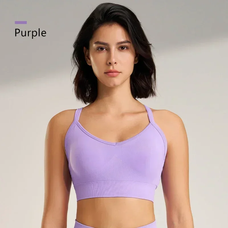 

New Mimi Sports Top Woman Gym Yoga Padded Bra Women Clothing Female Underwear Sport Bras Workout Corset Women's Fitness Top