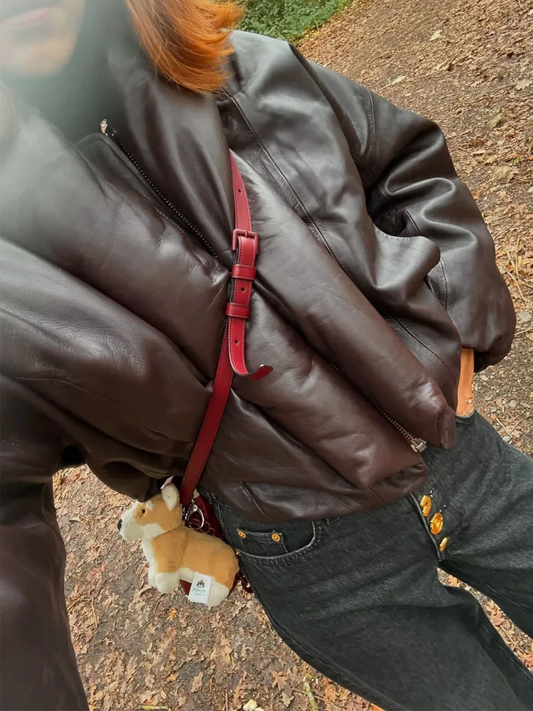 

HH женские модные уличные пальто с отложным воротником и длинными рукавами на молнии, тонкие короткие куртки, женские однотонные повседневные зимние пальто