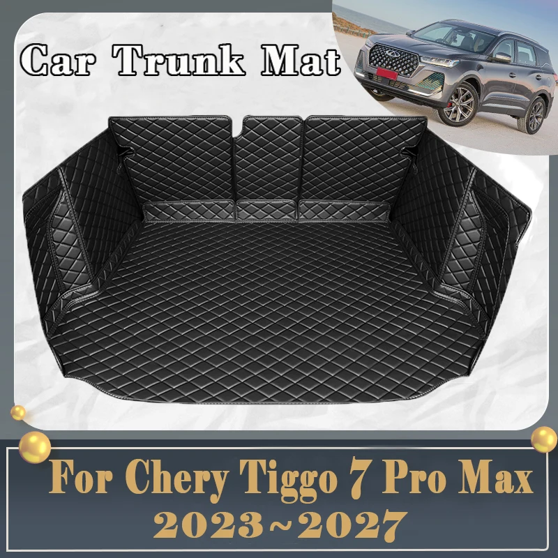 

Car Trunk Mat For Chery Tiggo 7 Pro Max 2023 2024 2025 2026 2027 Dirt-resistant Fully Trunk Mat Rear Cargo Tray Auto Accessories