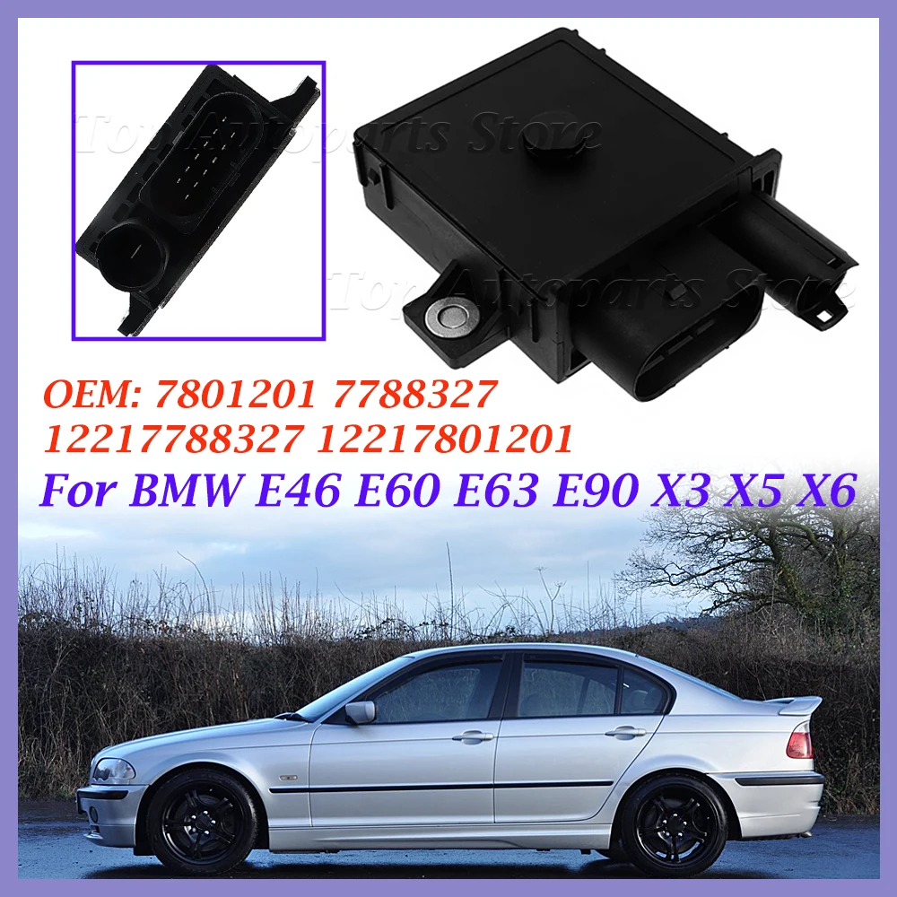 

Glow Plug System Control Relay For BMW E46 E60 E63 E90 X3 X5 X6 2.5-3.0L 12V 12217788327 12217801201 7801201 7788327