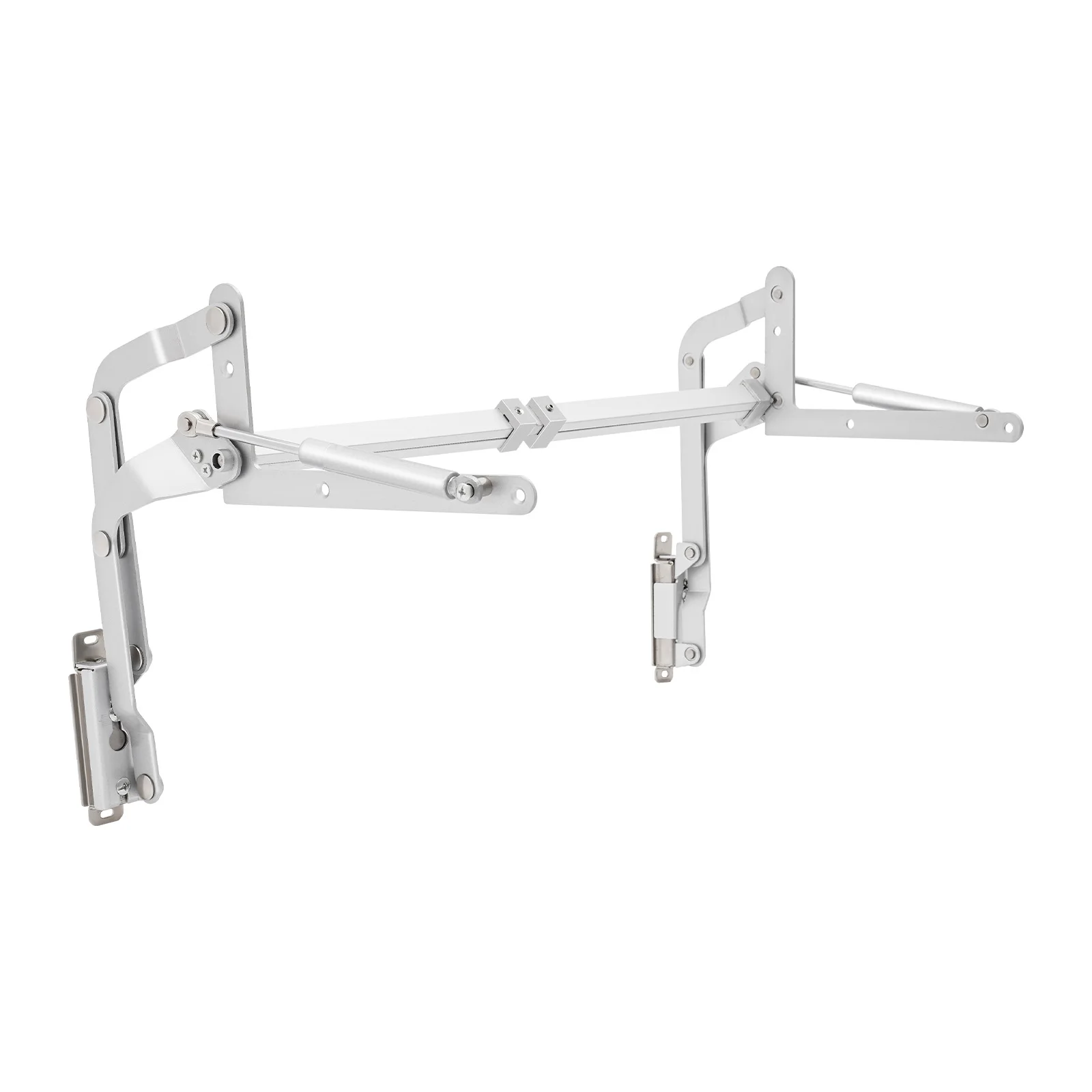 1 set * ascensore per porta dell'armadio, asta di supporto pneumatica, adatto per pannelli buffer rovesciati e porte con telaio in alluminio