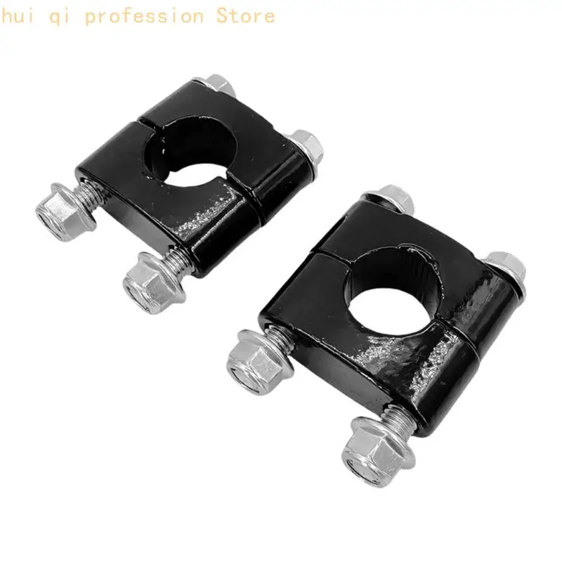 Oberes Lenkerklemmenpaar, 7/8 Zoll Ersatzhalterung, Zwei-Schrauben-Spaltblöcke mit Hardware für Reparatur und Montageteil H8WE – Detail 10
