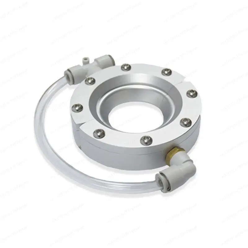 

Aluminum alloy material for water blowing, dust removal and cooling on the circumferential surface