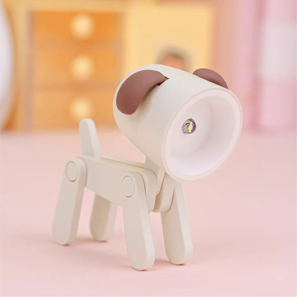 LED Night Light Mini Cute Pet Light Super Cute Cartoon Animals Nightlights Portable Eye Protection Reading Lamp High Quality