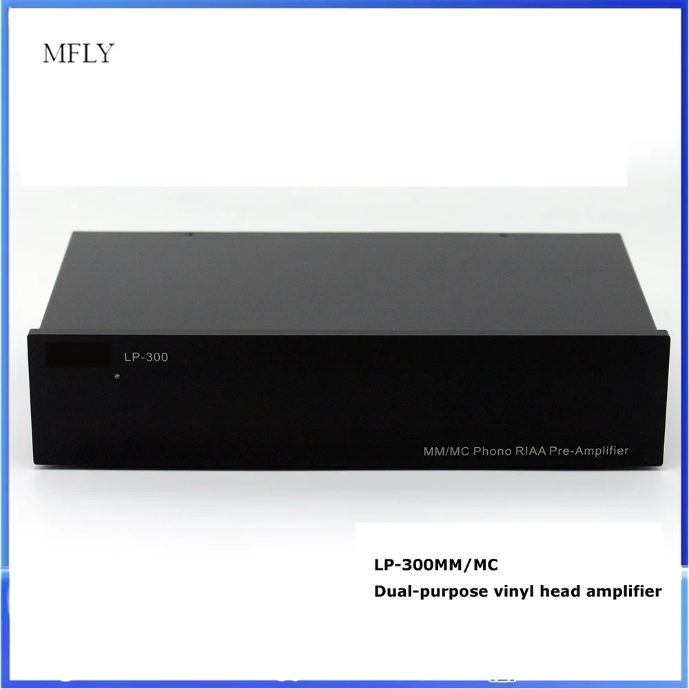 MM/MC dual-purpose vinyl phono amplifier LP300 gain: MM 240 times, MC 2000 times  has strong resolving power and rich details.