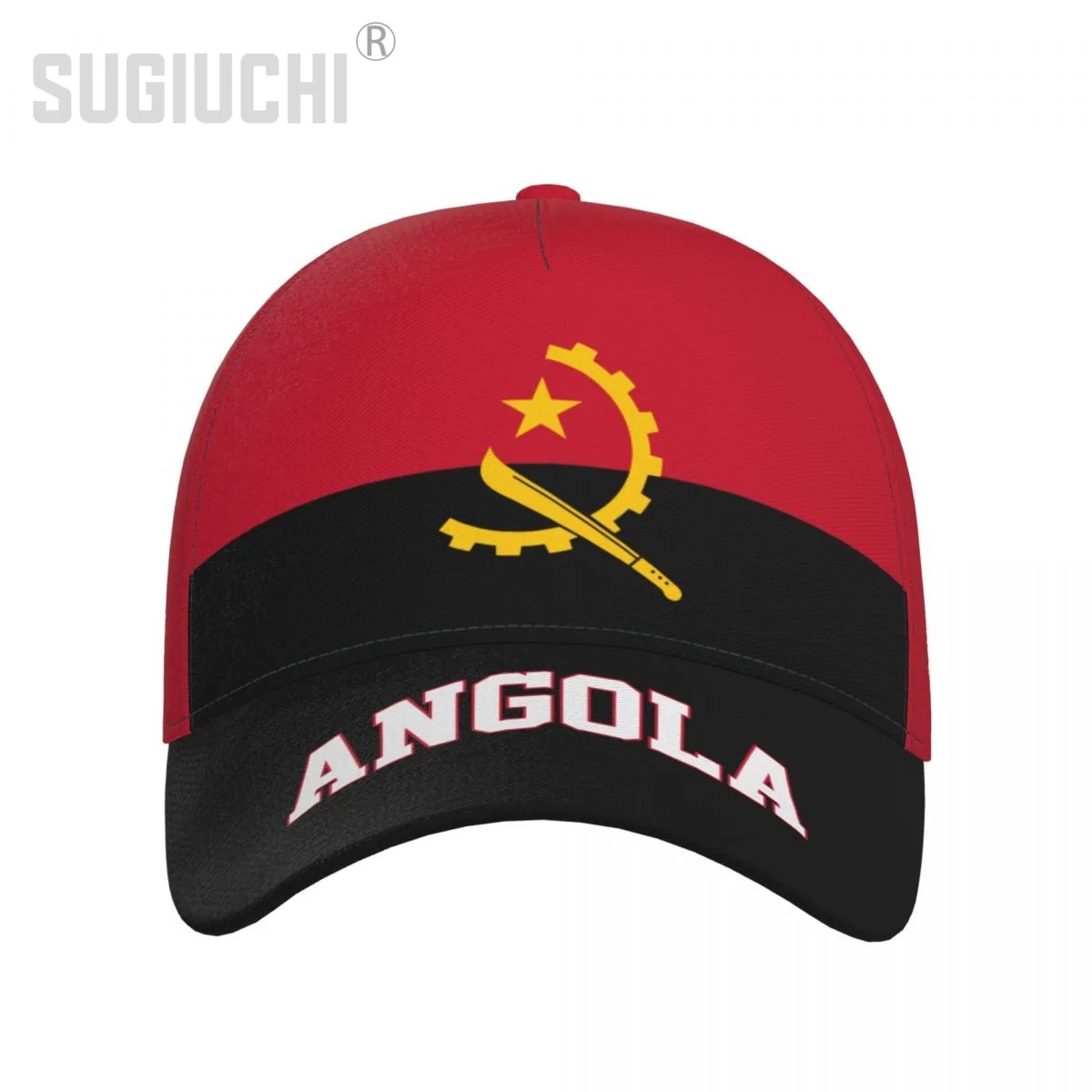 Unisex Angola Flag Angolan Adult Baseball Cap Patriotic Hat for Baseball Soccer Fans Men Women