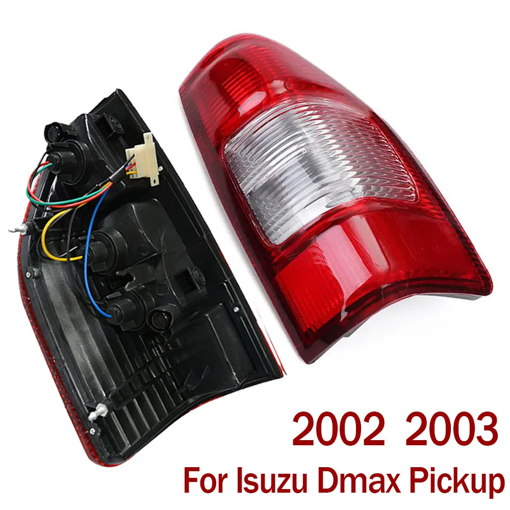 

For Isuzu D-Max Dmax Pickup 2002 2003 Tail Lamp Car Accessories Stop Brake Turn Signal Light led Taillights no bulb Rear Lights