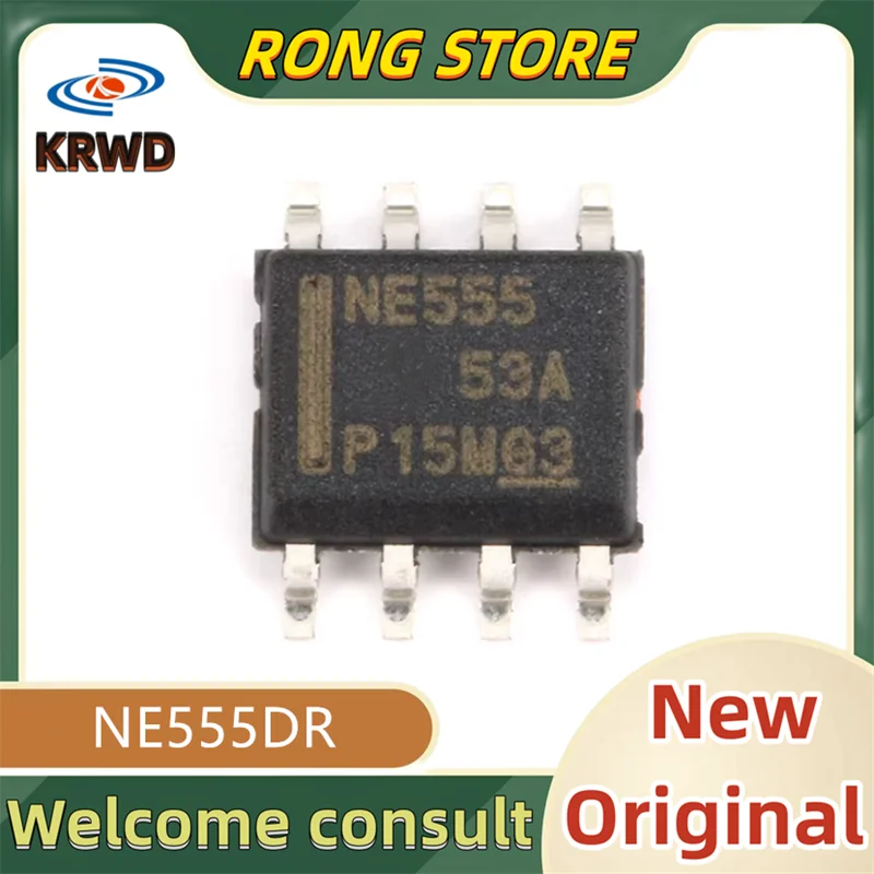 30PCS NE555 New Original NE555DR NE555D 555DR