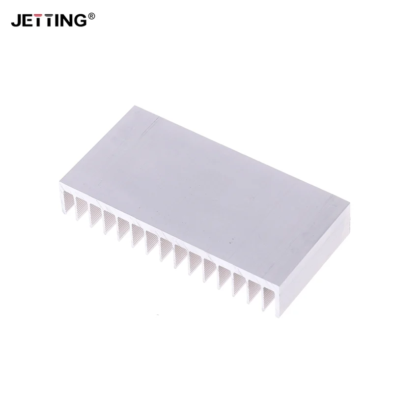 1Pc 10*2*5cm aluminium Heatsink CPU bantalan pendingin LED IC Chip pendingin Radiator Heat Sink pemanasan pembuangan panas pendingin