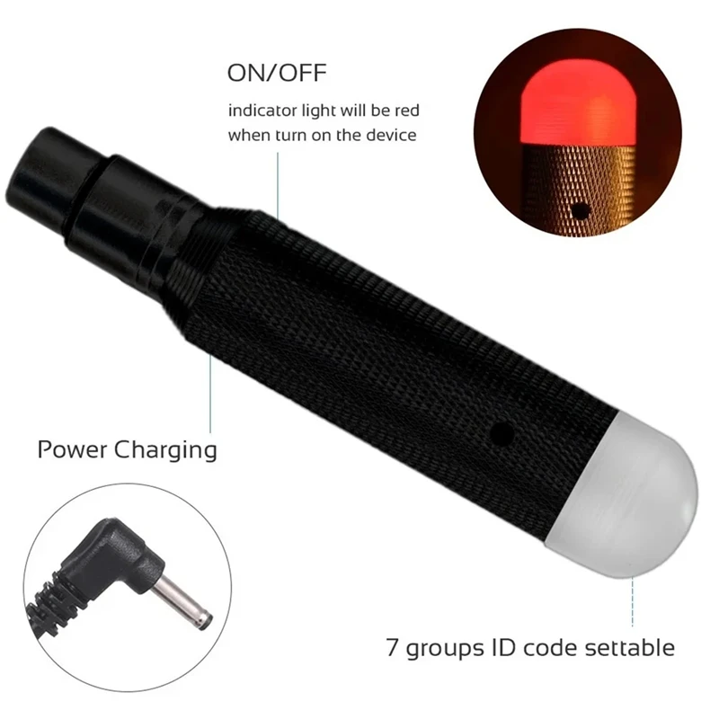 DMX Wireless 2 Female Receivers And 1 Male Transmitter Control 2.4G For Dfi DJ Short Version For Led Stage PAR