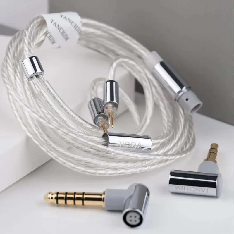 หูฟัง TANCHJIM NORA HiFi แบบใส่ในหู รุ่น DMT5 ไดรเวอร์แบบไดนามิก หูฟังมอนิเตอร์ สายถอดได้แบบ 2 พิน