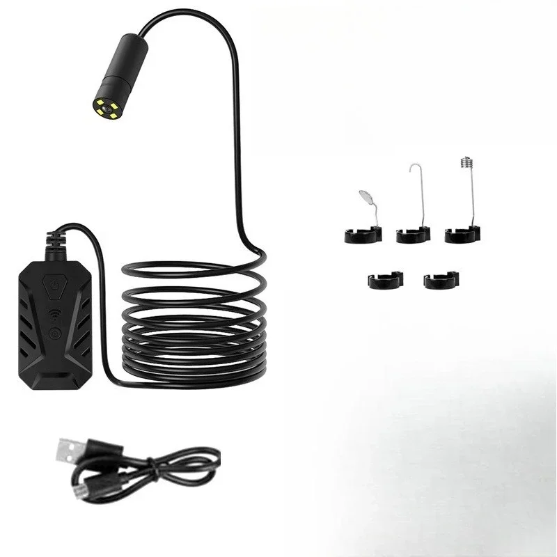 

Wireless WiFi Endoscope F220 Lens Waterproof Camera Tube Video Channel Car Bottom View Mirror F230