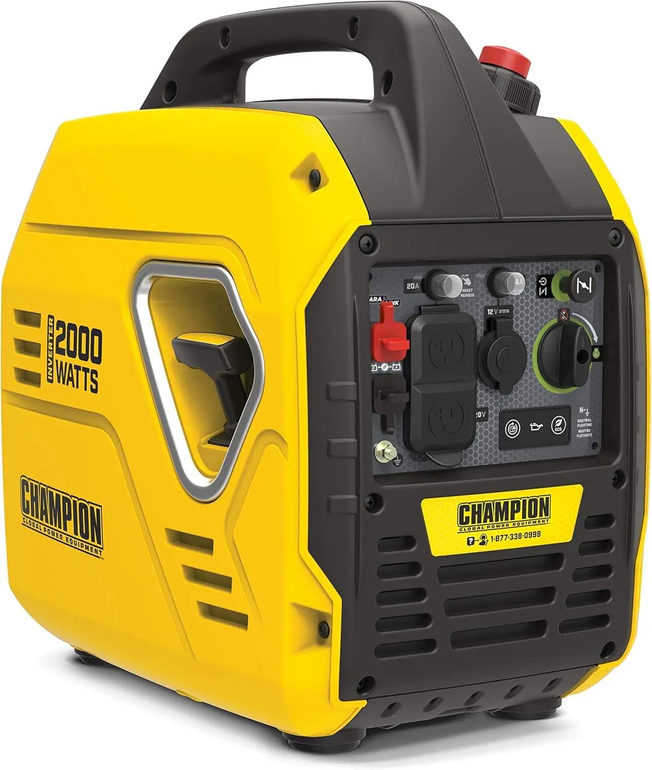 Champion Power Equipment 2000-Watt Ultralight Portable Inverter Generator with Quiet Technology