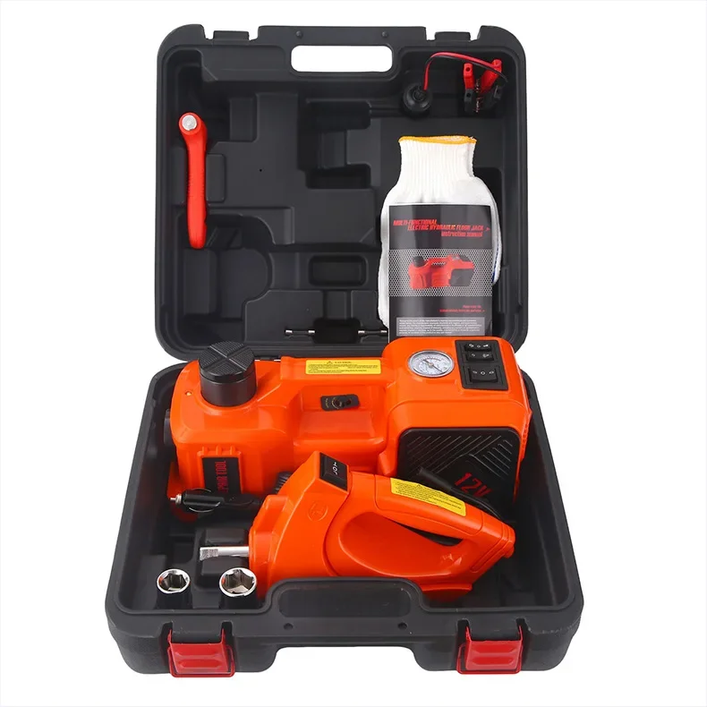 Reliable Jack Car Electric Jack Car Equipment 12V Jack Set Electric Wrench Multifunction High Power Motor