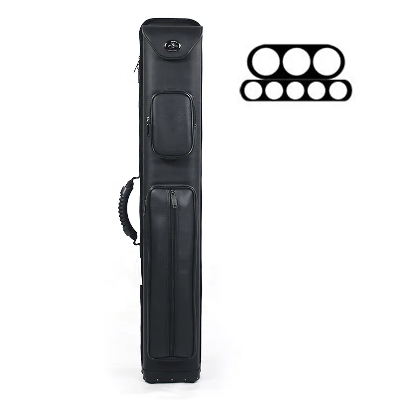 

Высококачественный популярный футляр/сумка для бильярдного кия 3B * 5S с 8 отверстиями