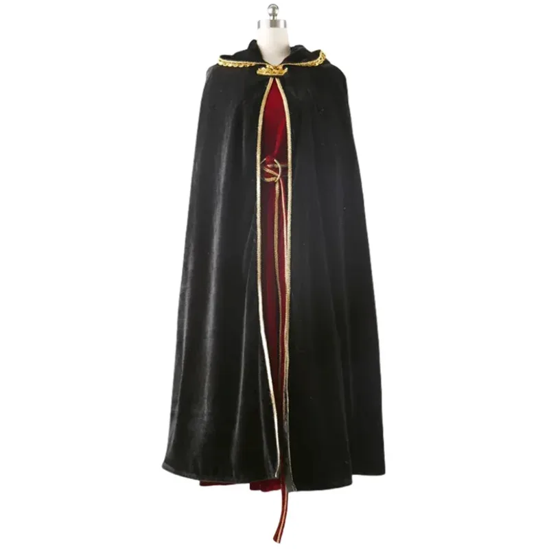 Madre Gothel cosplay disfraz vestido bruja Gothel vestido disfraz vestido rojo con capa