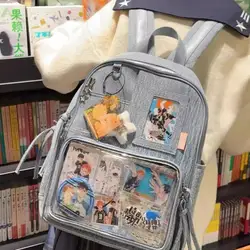 2024 Student Bag New Backpack Oxford Backpack Girl School Bag Anime Cute Backpack High Capacity Leisure Trend Versatile Backpack