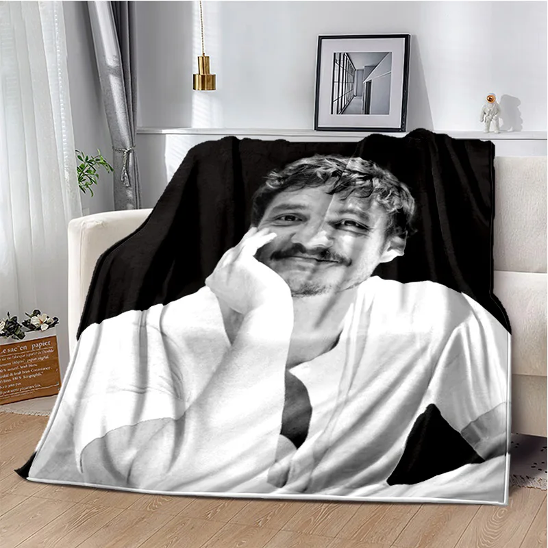 29 estilo pedro pascal cobertor de impressão engraçado, cobertor macio para casa quarto cama sofá piquenique viagem escritório capa presentes crianças