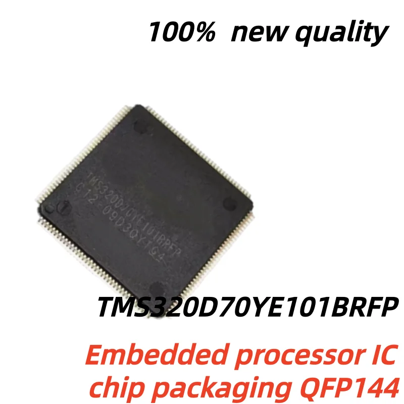 1-5pcs/lot 100% New Quality QFP144 TMS320D70YE101BRFP QFP-144 Chipset