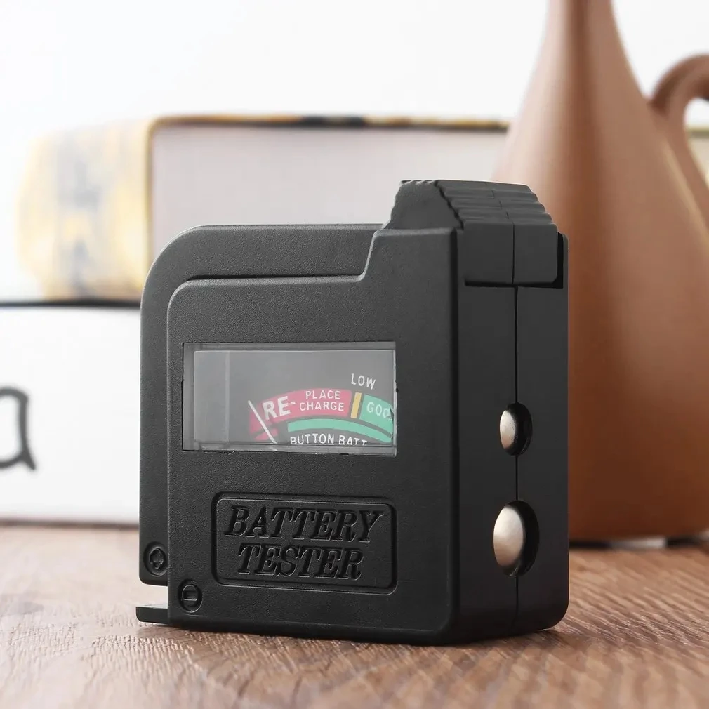 Imagem -05 - Universal Botão Célula Bateria Volt Tester Verificador Indicador Universal Testador de Bateria para 9v 1.5v e Botão Célula Aaa aa Bt860