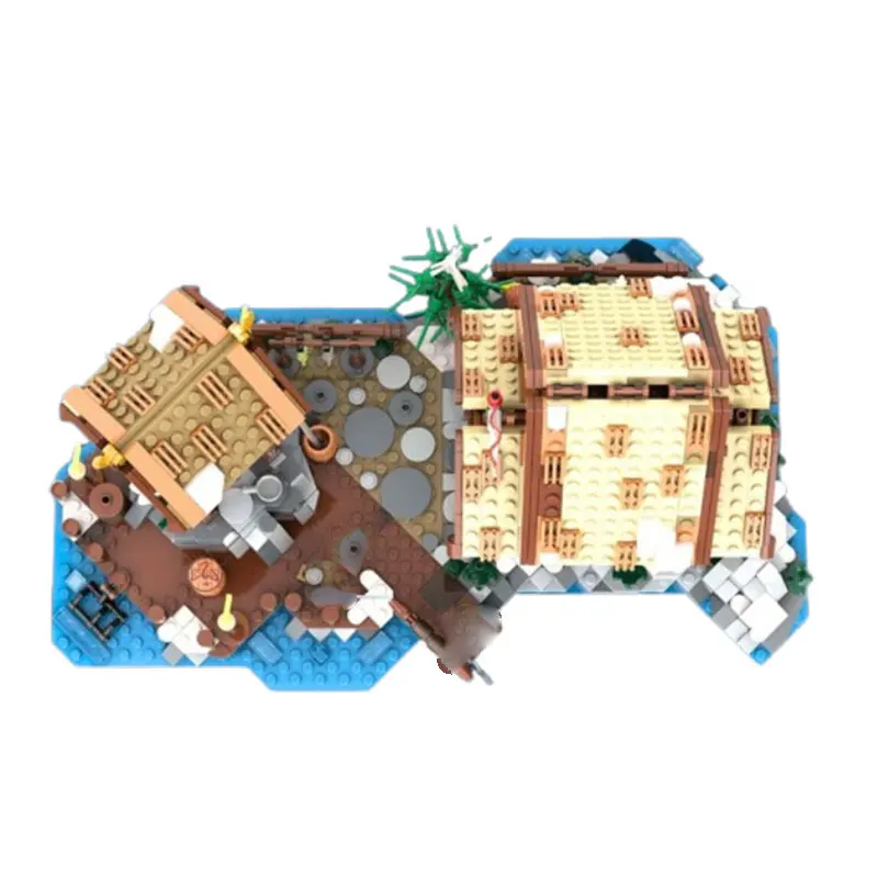 Spot MOC-191948 200311 182058 casa de construcción DIY montaje de partículas pequeñas bloques de construcción juguete educativo modelo regalo conjunto ornamento