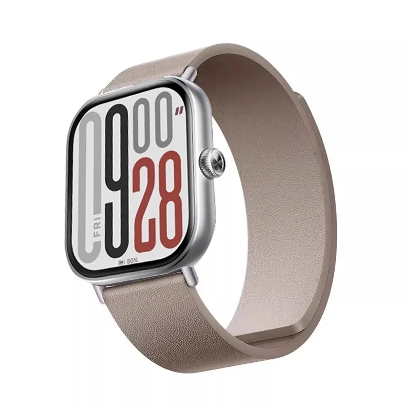 Tali magnetik untuk jam Redmi 5/4 Correa, tali jam tangan olahraga untuk Xiaomi band 9 Pro/8 Pro sabuk jam tangan pintar Pria Wanita