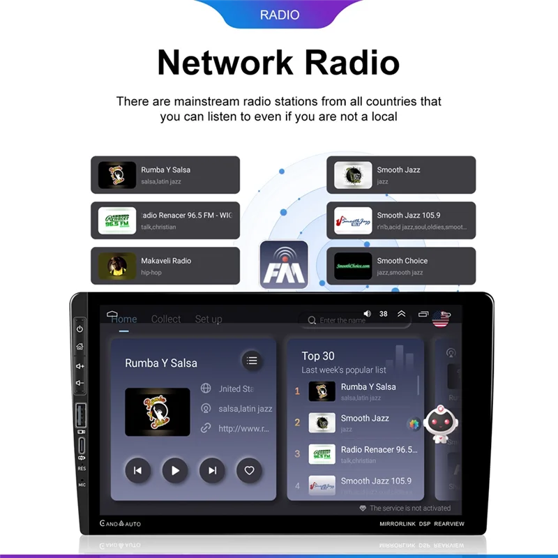 Autoradio Carplay Android 13, 4 go + 64 go, 9 pouces, universel, 2 Din, lecteur multimédia, stéréo, GPS, Wifi, FM, Bluetooth