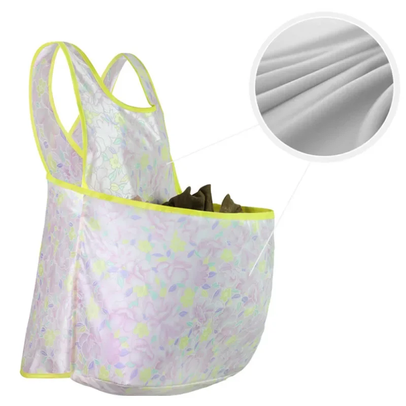 Laundry Aprons Home Supplies Outdoor Sleeveless Laundry Bibs Wrapped Cloth Kangaroo Shape Bib Waterproof Apron Cleaning Tools