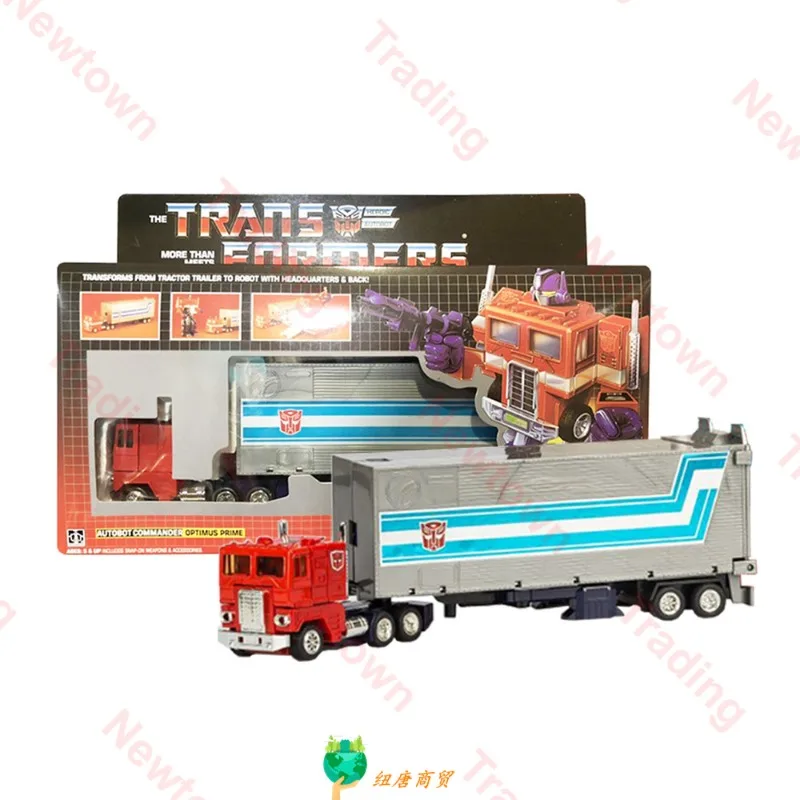 

In Stock Transformation G1 Com CarruagemVermelhoPrime OPFrente De Metal KO Version Action Figure Toy Collection Gift