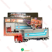 In Stock Transformation G1 Com CarruagemVermelhoPrime OPFrente De Metal KO Version Action Figure Toy Collection Gift