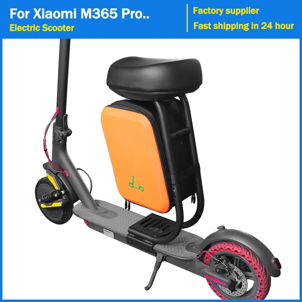 Electric Scooter Modifited Seat Part for Xiaomi M365 Pro 1S Kickscooter Multifunctional Storage Shock-absorbing Seat Accessories