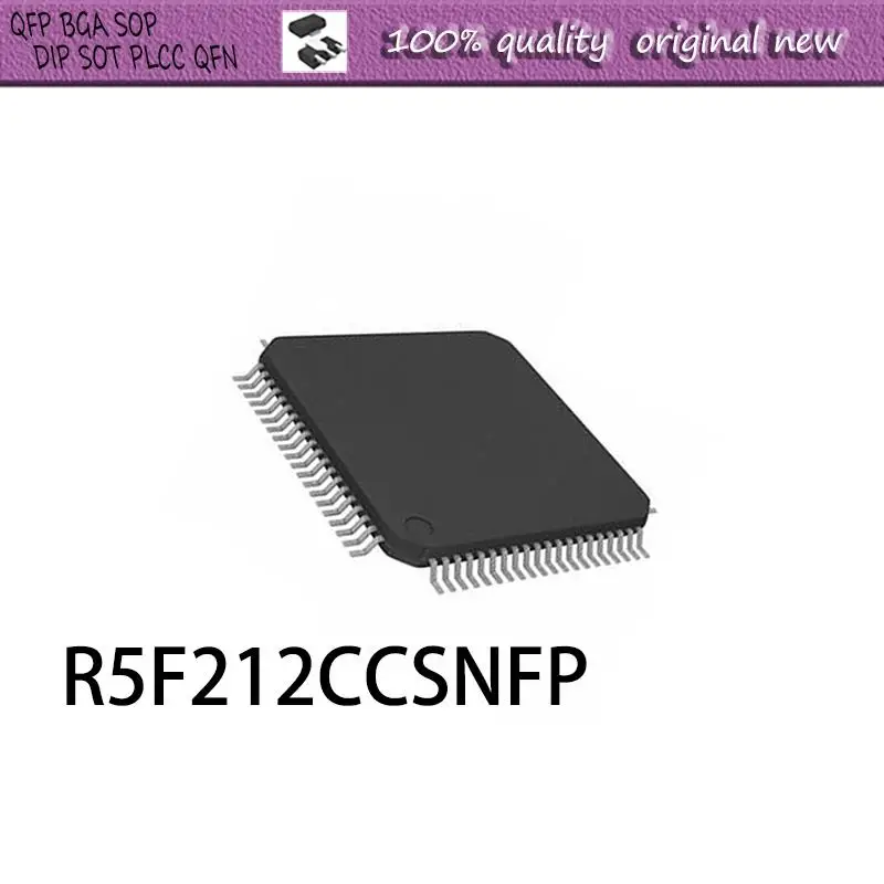 NEW  1PCS/LOT  R5F212CCSNFP  R5F212CCSDFP  R5F212 LQFP-80