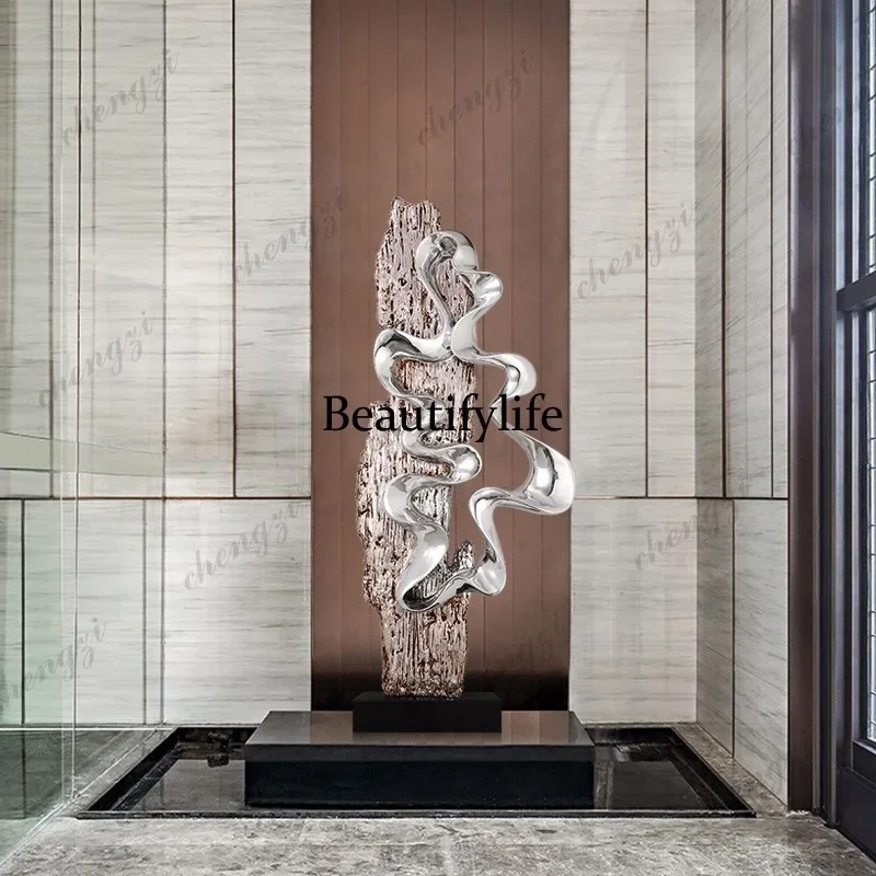 R134 European Creative Model House Villa New House KTV Club Lobby Crafts Large Floor Ornament