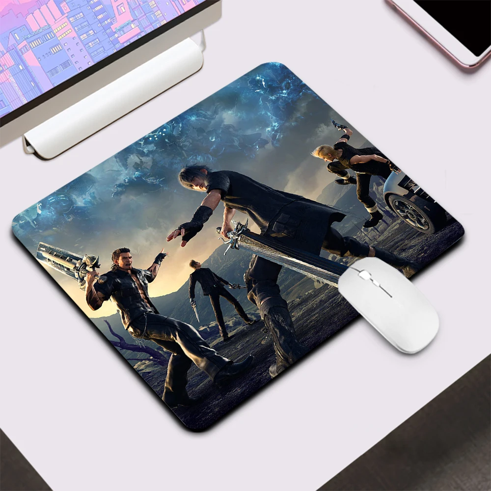 Final Fantasy 7 Small Gaming Mouse Pad Computer Office Mousepad Keyboard Pad Desk Mat PC Gamer Mouse Mat XXL Laptop Mausepad