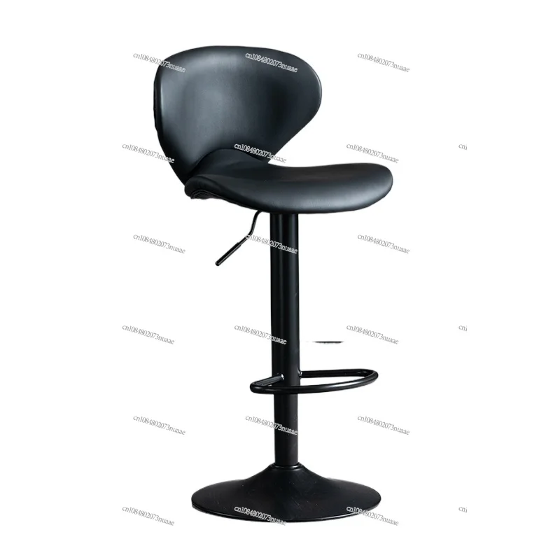 Modern Simple Bar Chair with Lifting Backrest, High Stool, Household Light, Luxury Bar Chair, Front Desk Chair