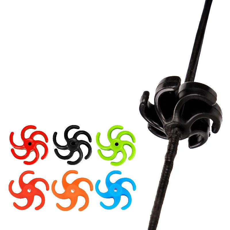 4pcs Bowstring Estabilizador Composto De Borracha Arco Tiro Amortecedor Arco e Flecha Tiro Com Cordas Reduzir A Vibração acessórios