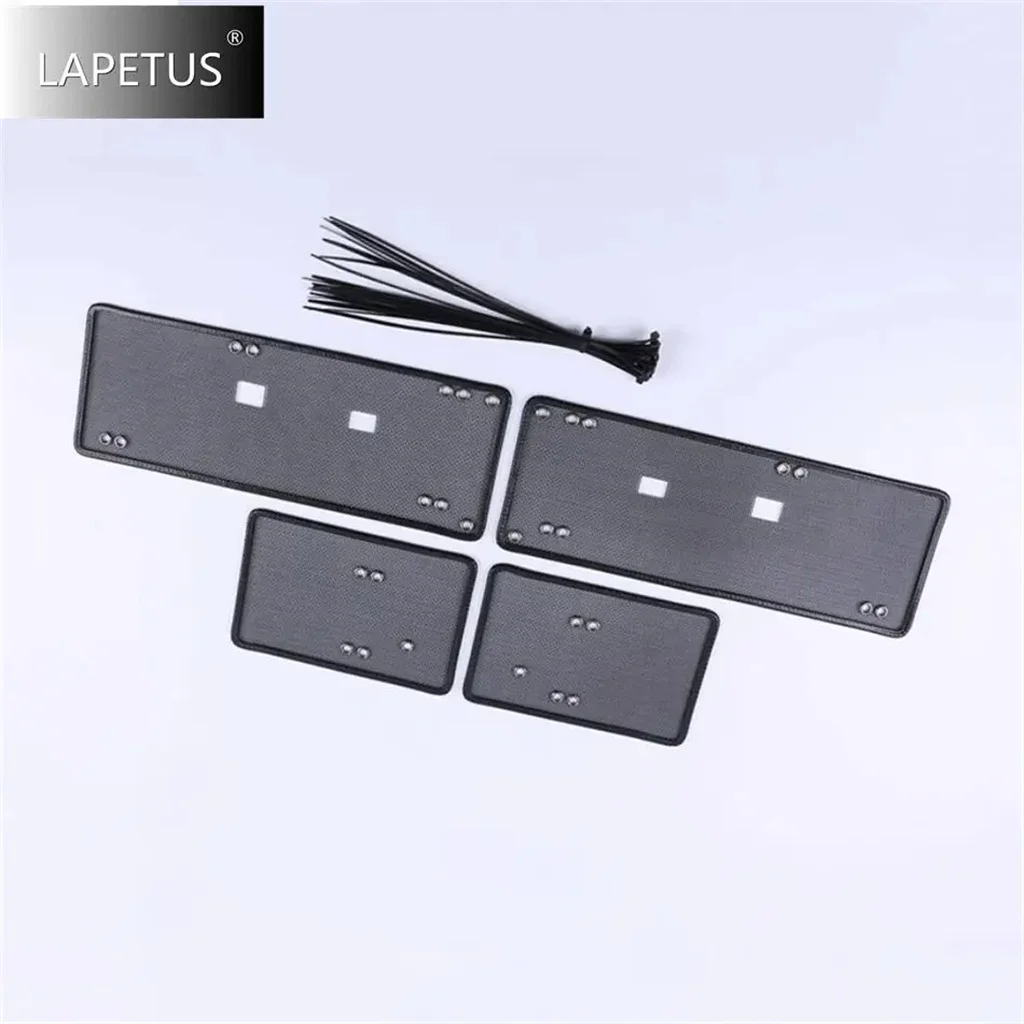 For Audi A6 C8 2019 - 2025 Accessories Auto Middle Insect Screening Mesh Front Grille Insert Net Anti-leaf Dust Protection Kit