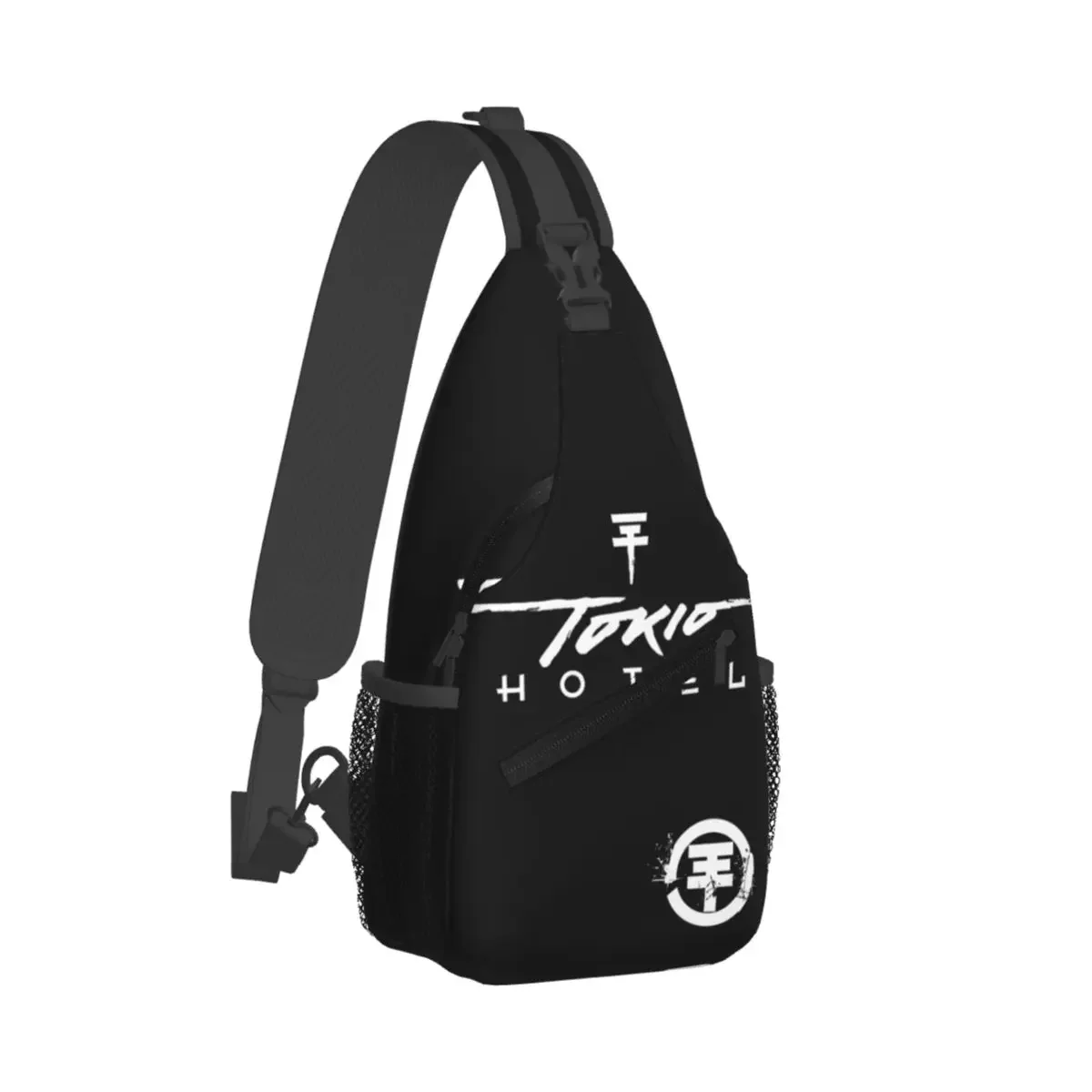 Tokio Hotel Rock Band German Crossbody Sling Bag Cool Chest Bag Shoulder Backpack Daypack for Travel Hiking Camping Bag