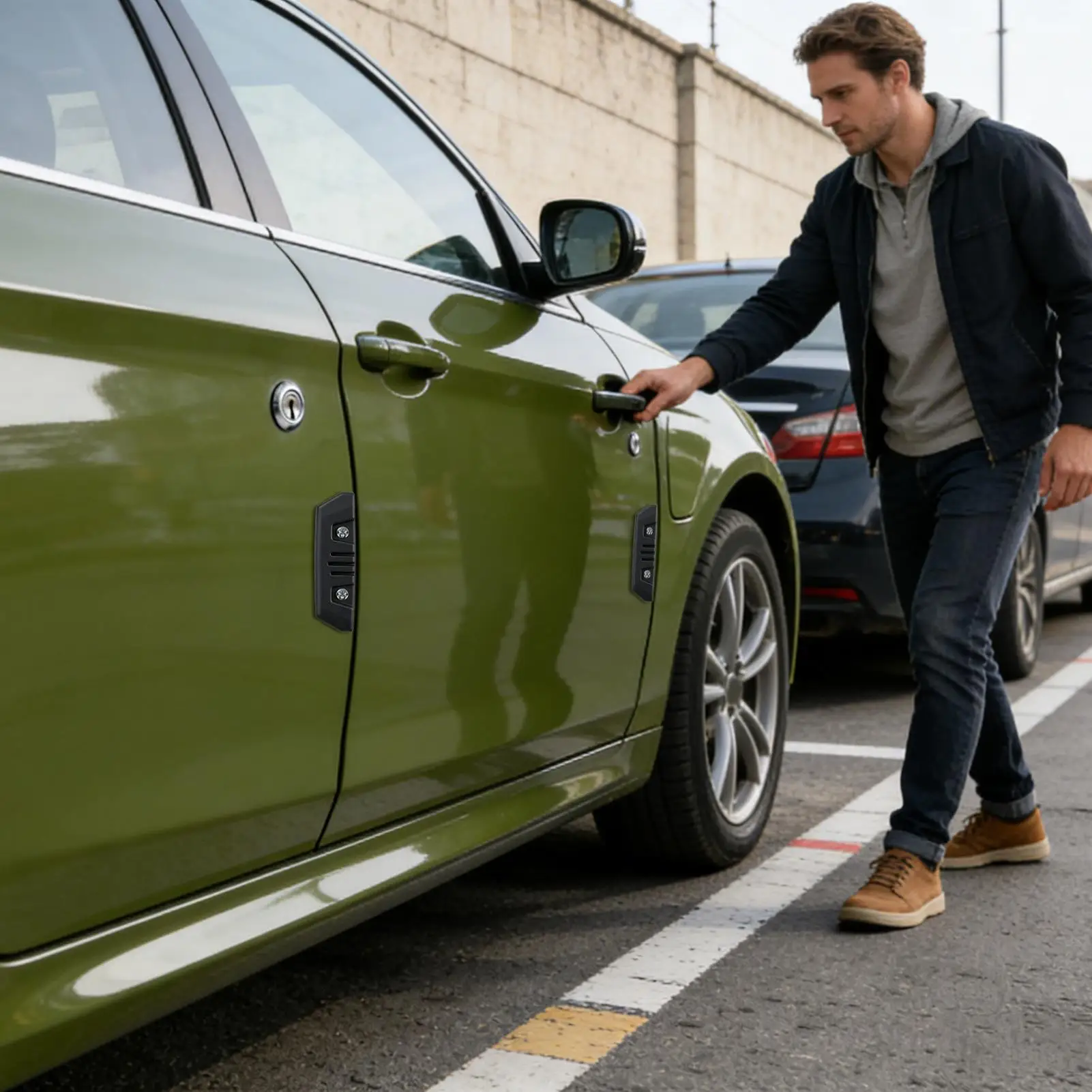 

Door Edge Guard with Adhesive Thickened Anti-Scratch Car Door Protector Edge Guards for Truck Sedan SUV RV Vehicle Automotive