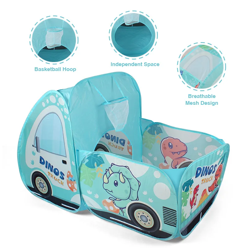 خيمة لعب سيارة صفراء ممتعة للأطفال، لعبة قلعة كبيرة للعب التظاهري، خيمة ألعاب ترفيهية خارجية، مسرح محمول، ألعاب الشاطئ والعشب، هدايا عطلة رائعة للأولاد والبنات، هدايا عيد الميلاد والهالوين غير متضمنة #1