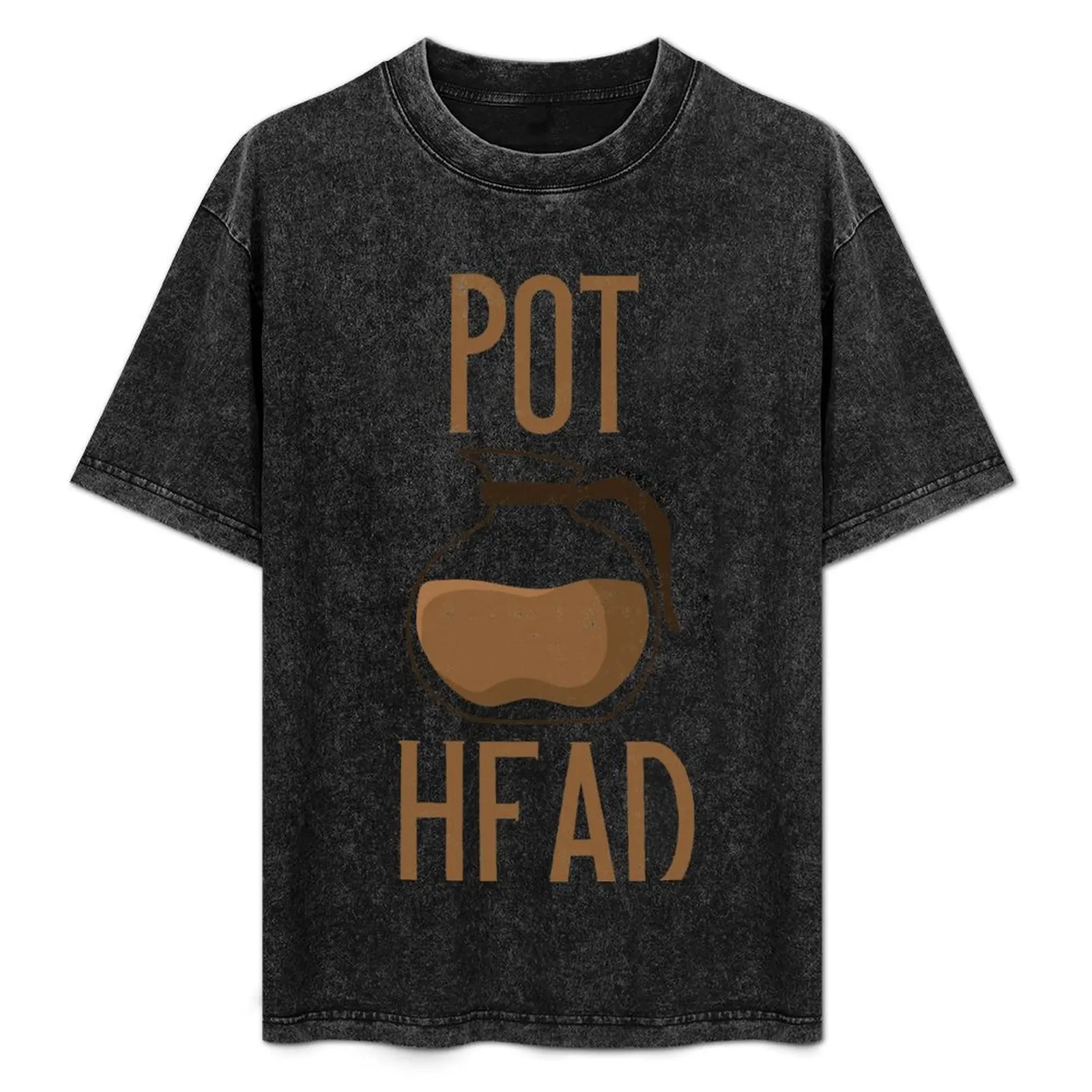 

Pot Head - Pothead T-Shirt Plus Size Outdoor Casual Top