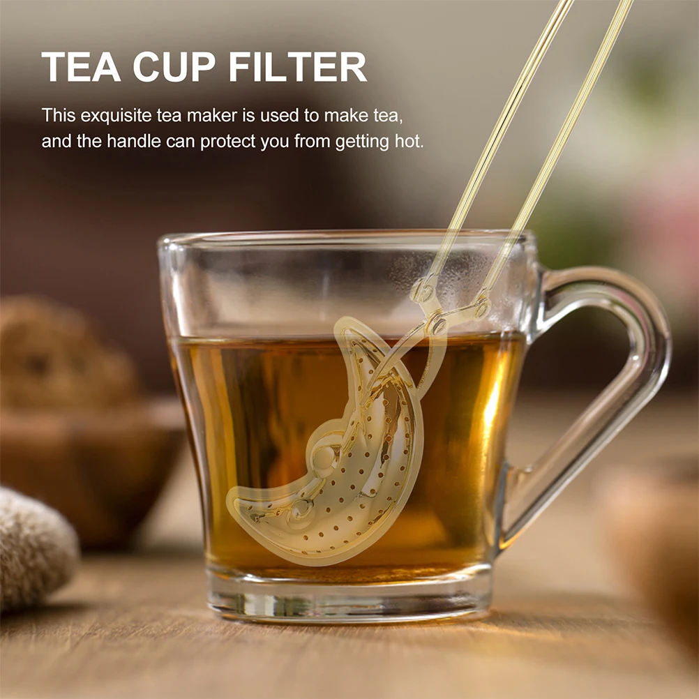 

Stars Moon Infuser Strainer Stainless Steel Stainless Steel Tea Strainer Filter Lightweight Practical Kitchen Bar Item