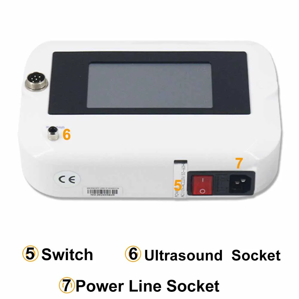 Shockwave Therapy Machine For Pain Relief Body Massage 300MJ Shock Wave Instrument With 7 Heads 1mhz Ultrasound Device view 4