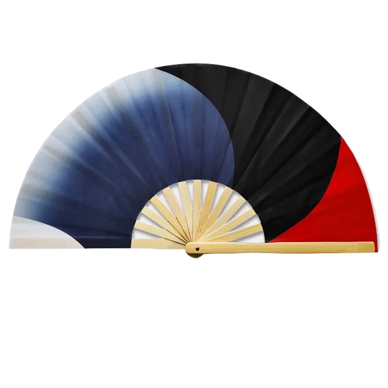 New Ink-wash Style Tai Chi Fan Square Dance Chinese Kung Fu Martial Arts Fitness Gymnastics Fan Chinese Taiji Chuan Props Fan